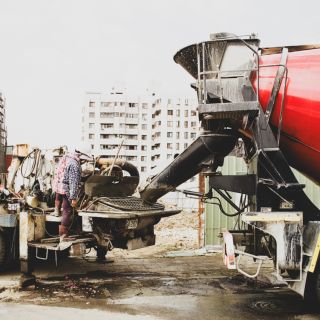 混凝土預拌車與混凝土高壓輸送車